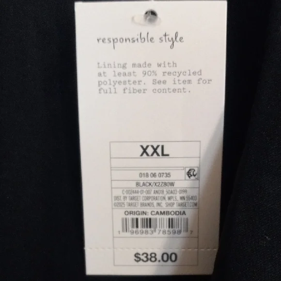 a new day Black Single-Button Blazer - Picture 2 of 5